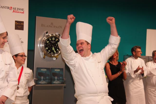 Bocuse d'or Suisse 2014 : Christoph Hunziker, 31 ans, Restaurant Schärmehof à Thoune.