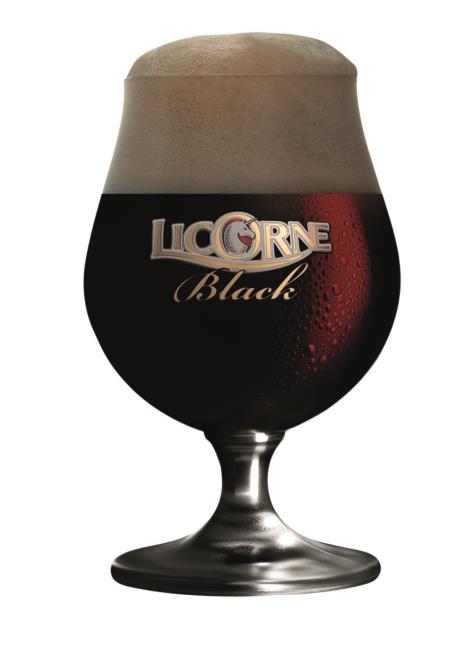 La Licorne Black de la brasserie Licorne.