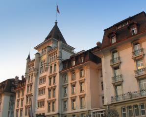 L'hôtel Royal Savoy de Lausanne.