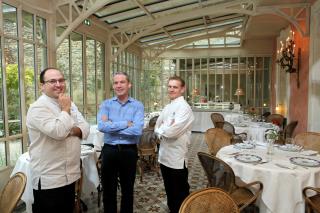 Julien Allano, Jean-Luc Valadeau et Philippe Riquier ont de grandes ambitions pour le restaurant.