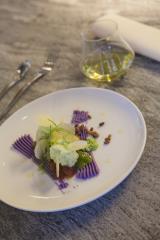 Dessert à la pomme de Christophe Boucher chez Dessance à Paris