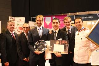 de g. à d., Laurent Josse professeur au LH Le Touquet, Stéphane Trapier, directeur   de restaurant...