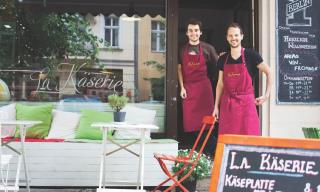 La Käserie a ouvert en avril 2012 dans le quartier de Prenzlauer Berg, à l'est de Berlin.