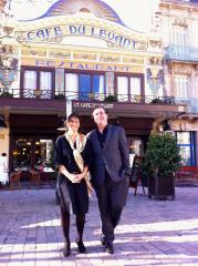 Sophie Wolff et Laurent Pommier, le bon tandem pour relancer le Café du Levant créé en 1923 face à...