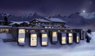 Le futur Six Senses Mont Blanc (France).