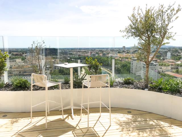 Restaurant l'Arbre, côté bar panoramique