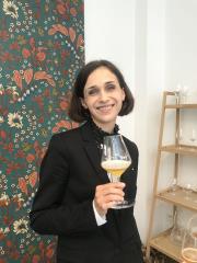 Julia Scavo, meilleur sommelier de Roumanie 2018, anime une dégustation de bières dans la gamme...