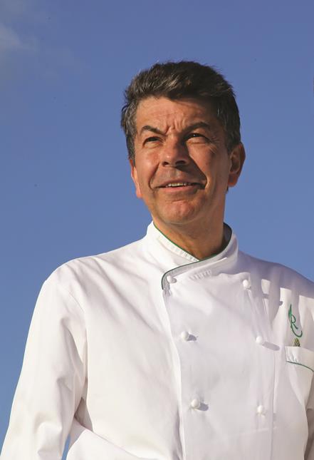 Régis Marcon, président d'honneur du Trophée de la Glace.