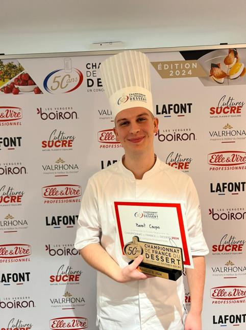 Catégorie Professionnels : Benoît Coupin, Pâtissier à La Ferme Saint-Siméon (Honfleur, 14)