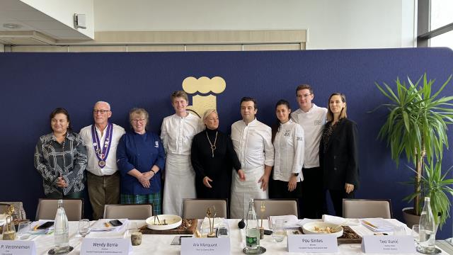 Le Jury du concours European Young Chef Award présidé par Alexandre Gauthier