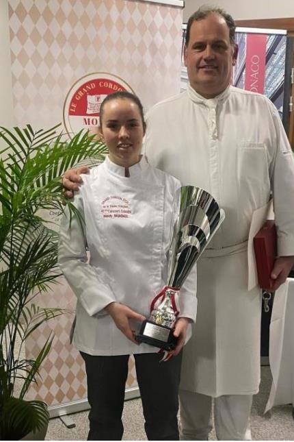 Wendy Brunengo, lauréate du concours du Grand Cordon d’Or