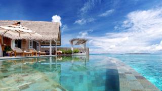 L'hôtel Milaidhoo Island, aux Maldives.