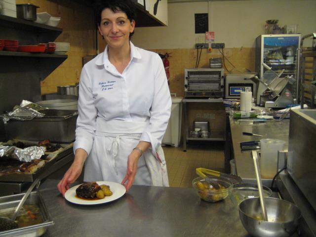 'Je cuisine avec passion pour que les clients soient heureux', raconte Valérie Cristina.