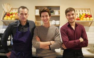 Laurent Cardheilac, David Valentin et Adrien Valentin, Le Potager de Charlotte, Paris IXe