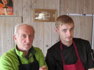 Gérard Janicot et Nicolas Descarpentrie : la relève des générations en cuisine