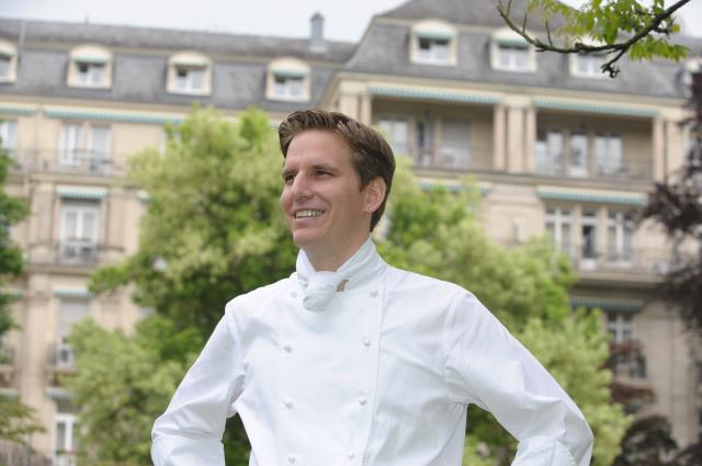 Paul Stradner, chef 1 étoile Michelin du Brenners Park-Hotel & Spa.