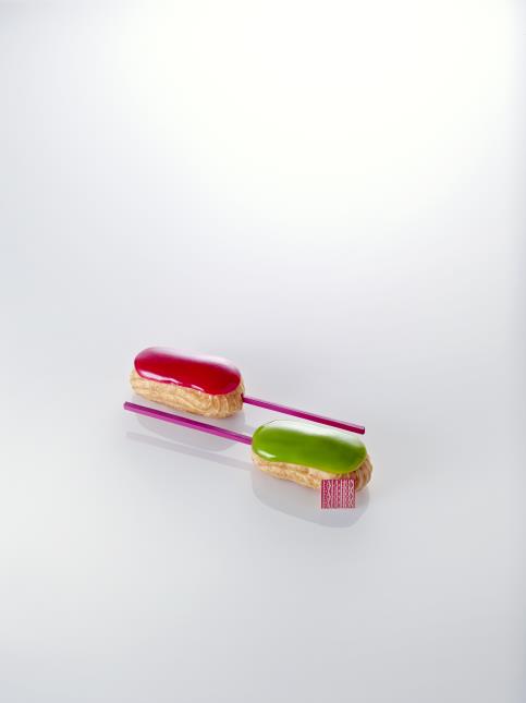 Eclairs duo pomme d'amour.