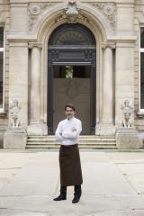 Yannick Alléno à l'Hôtel Salomon de Rotschild.