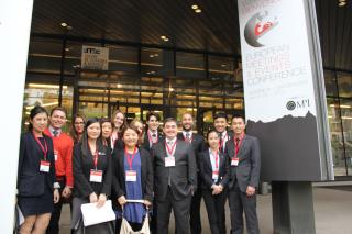 les étudiants  sélectionnés pour participer au programme'IMEX-MCI-MPI Future Leaders Forum.