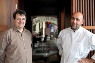 Stéphane Debaille et Olivier Douet sont issus de la gastronomie mais la raison économique les a...