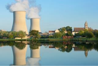 La centrale nucléaire de Civaux.