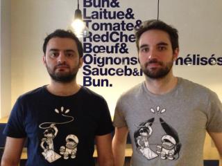 Michael Dawidowicz et Benjamin Garçon, les fondateurs de B&M .