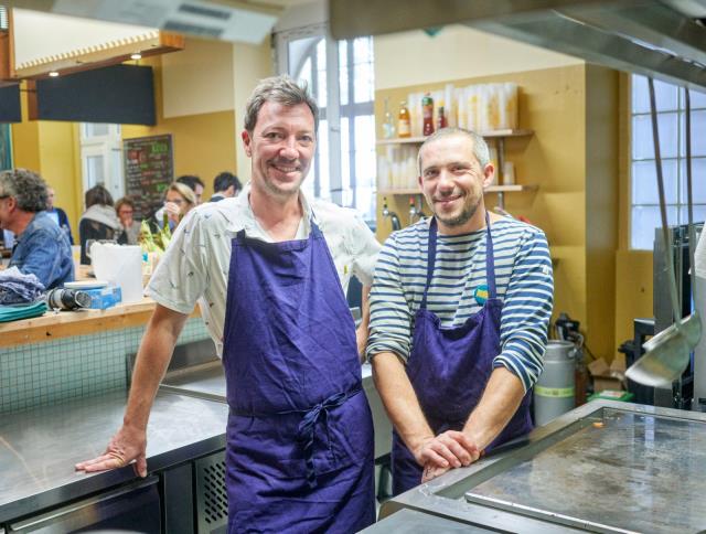 Romain Joly et Nicolas Meunier, les deux chefs d'Origines.