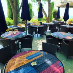 Terrasse de Midi Là-Haut  au musée Paul Valery, Sète