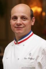 Eric Briffard, le chef des cuisines de l'hôtel Four Seasons George V et de son fameux restaurant Le...