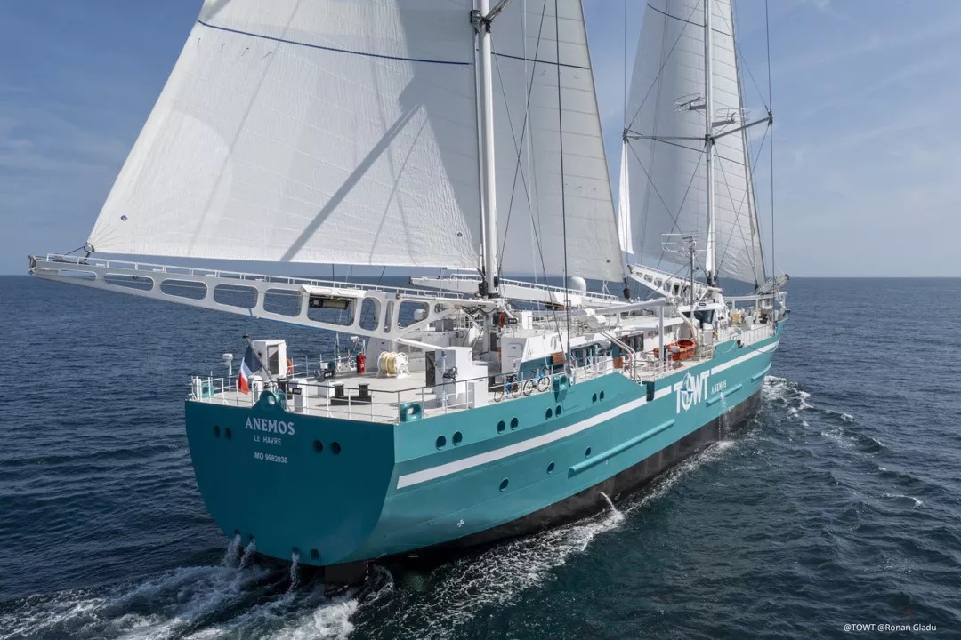 Anémos, première goélette de transport du café à la voile de Belco