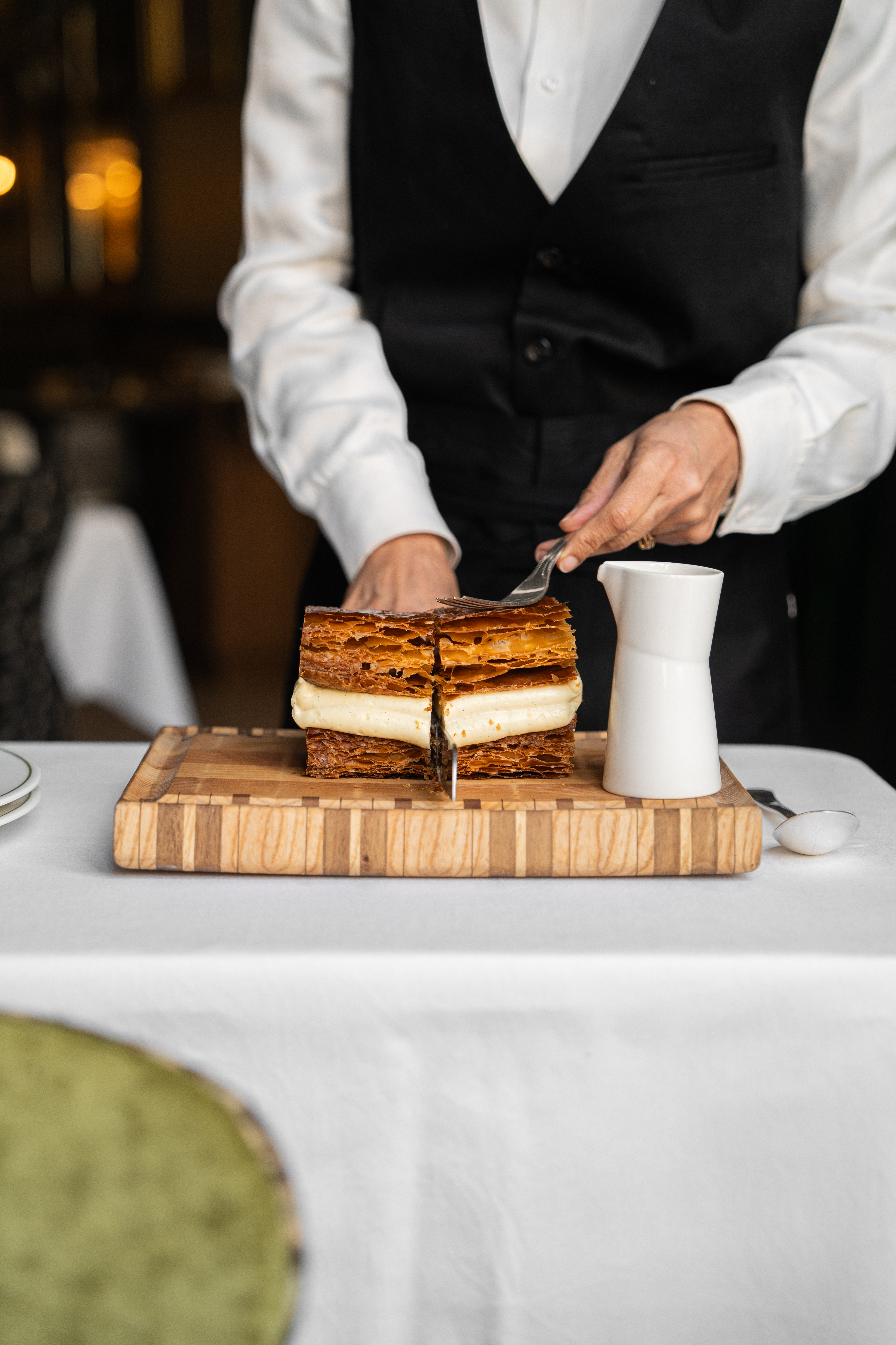 Le mille feuille à partager de la Brasserie Roseaux
