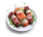 Les piques à brochettes en acier inoxydable de Linum Europe