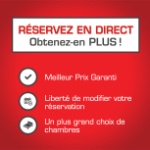 La réservation directe est-elle gratuite ?
