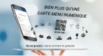 La carte-menu numérique 4yourguests