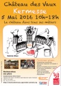 Kermesse des établissements Apprentis d'Auteuil au château des Vaux le 5 mai