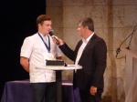 Simon Adamo du CFA de Blois médaille d'or MAF régionale cuisine froide