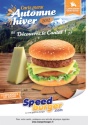 Nouveautés à la carte chez Speed Burger