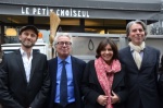 Anne Hidalgo s'est montrée intéressée par le projet de valorisation des bio-déchets du Synhorcat