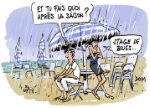 Édito du journal n° 3407 du 14 août 2014 : "Après la plage, la rentrée"