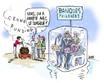 Edito du journal N° 3422 du 27 novembre 2014 : "Décrochage bancaire"