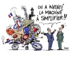 Édito du journal n° 3420 du 14 novembre 2014 : "Complexe choc de simplification"