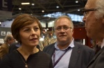 Carole Delga en visite au Sirha