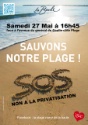 Appel à un grand rassemblement contre la concession de la plage à Véolia