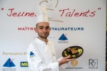 Anthony Jérémias, 20 ans, s'est également qualifié pour la finale du concours Jeunes Talents Maîtres Restaurateurs